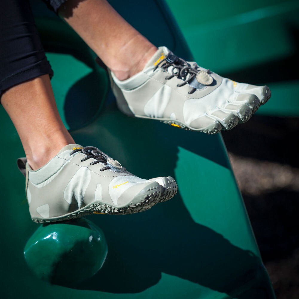 Tenis Deportivos Mujer Grises/Morados - FiveFingers V-Alpha - KIAUQT-267